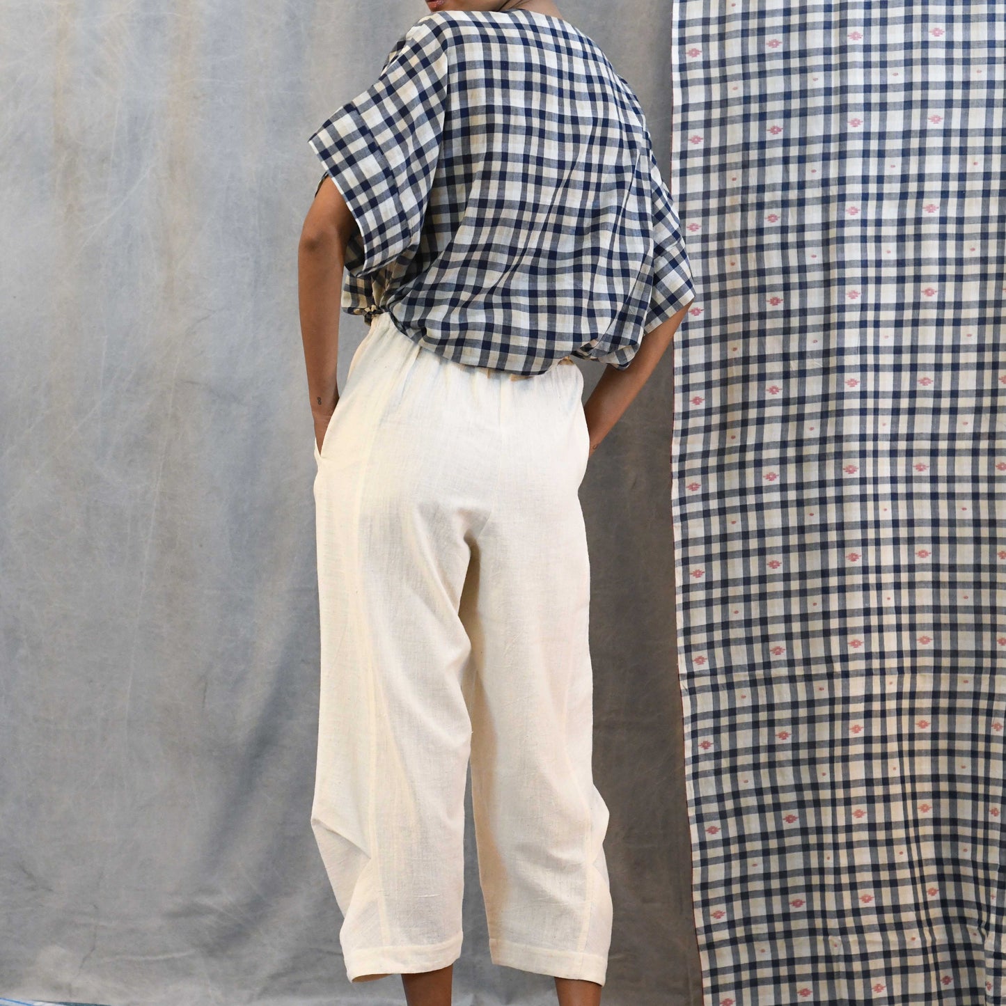 Obi tuck pants kora off-white worn