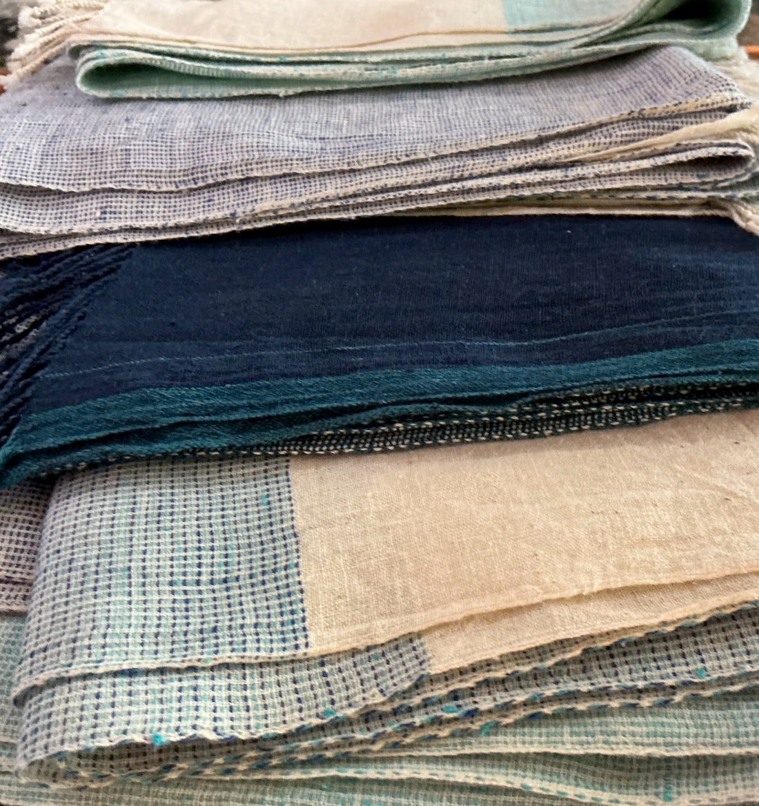 Organic kala cotton shawl from Premaasi Textiles