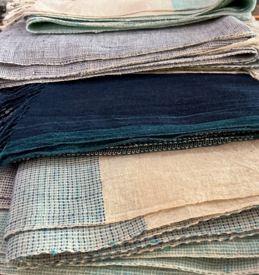 Organic kala cotton shawl from Premaasi Textiles