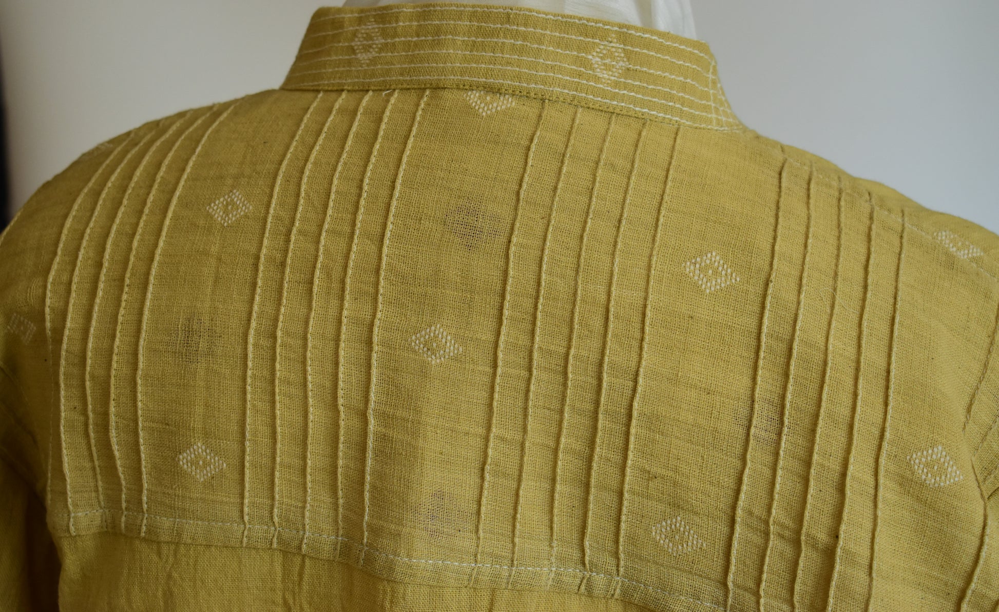 Kala Cotton Tunic — Pista — alternate view