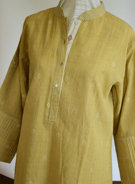 Kala Cotton Tunic — Pista