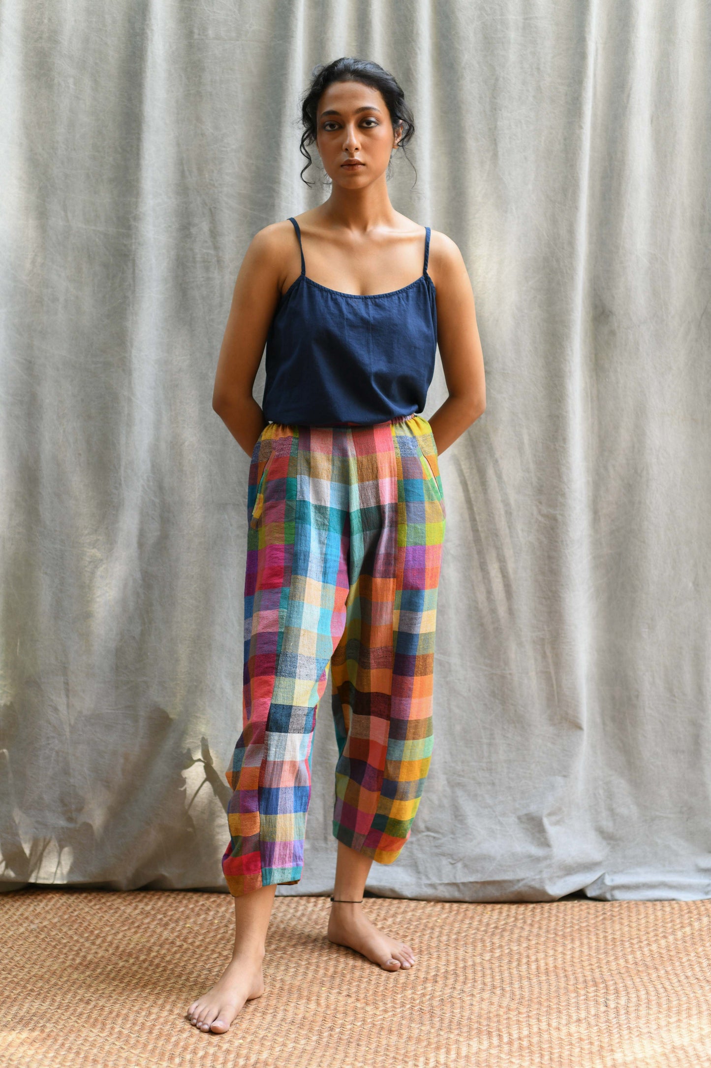 Obi Tuck Pants — Rang — alternate view