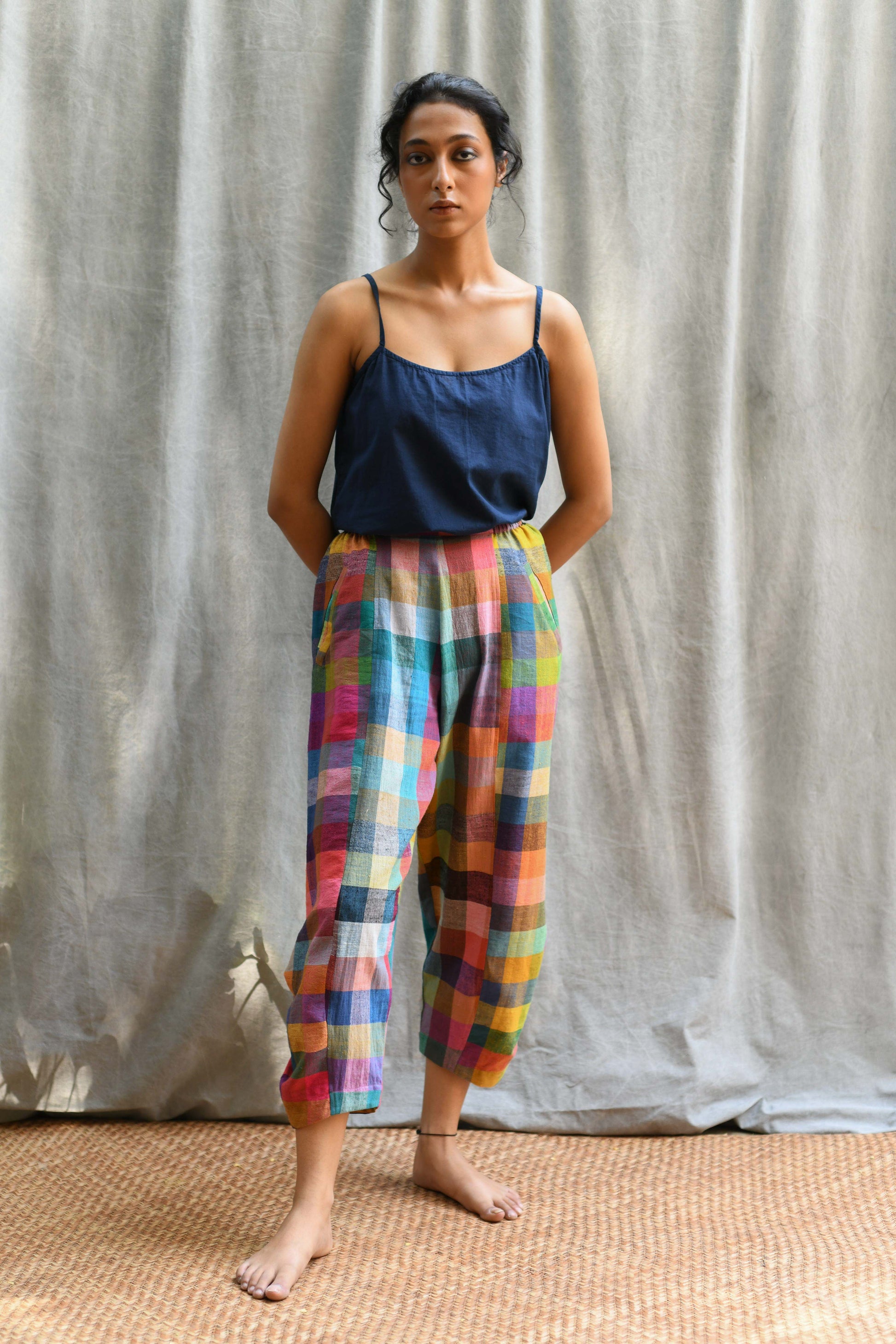 Obi Tuck Pants — Rang — alternate view