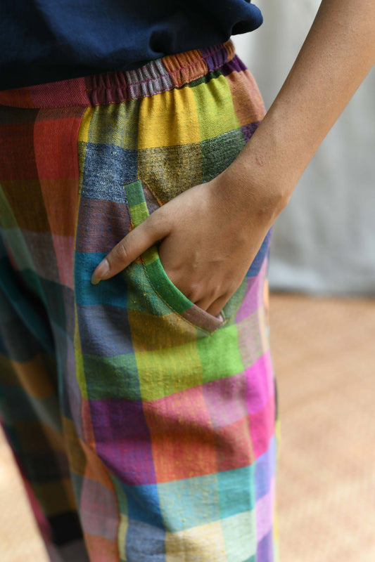 Obi Tuck Pants — Rang